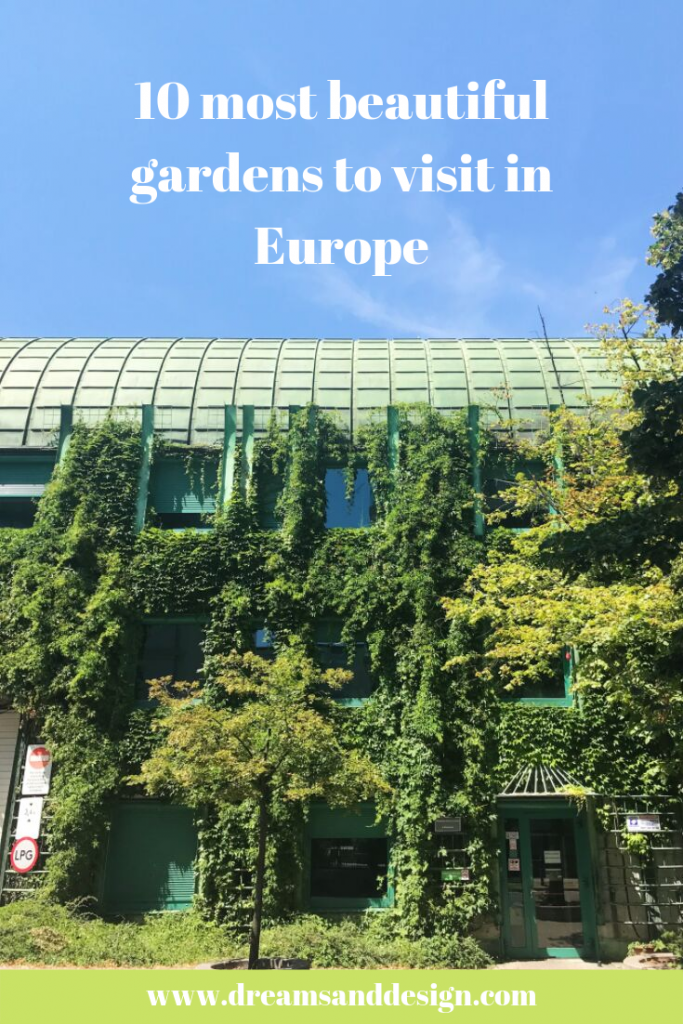 10 most beautiful gardens in Europe Warsaw University Library Garden