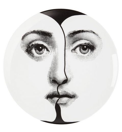 Fornasetti double face plate