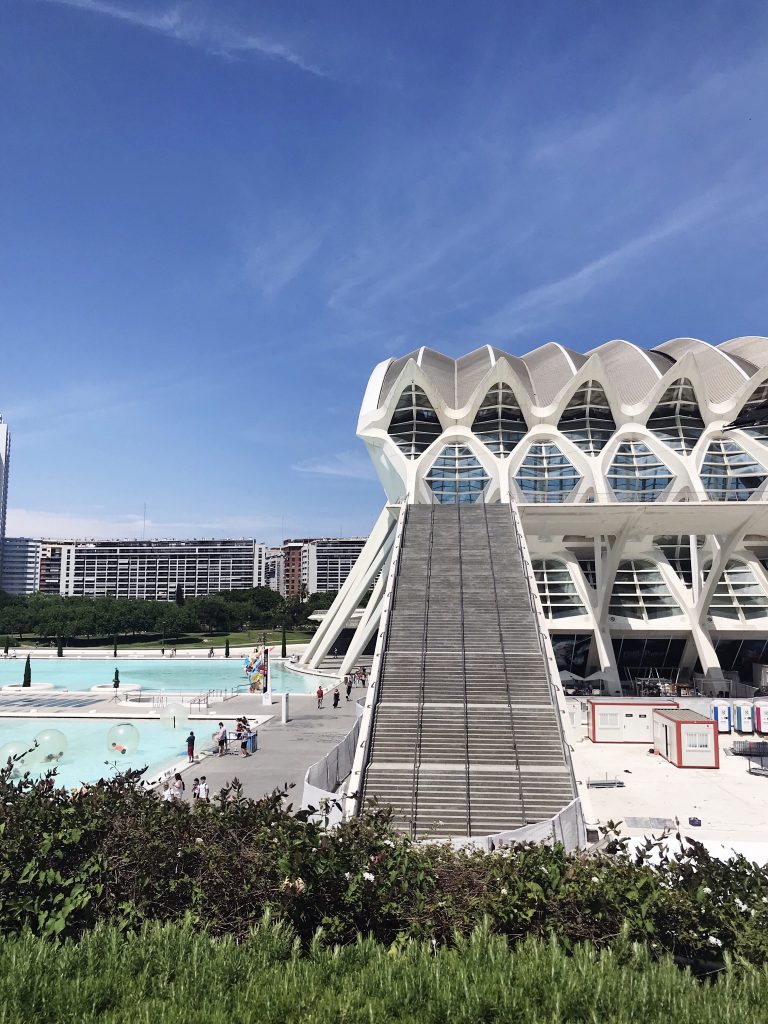 The City of Arts and Sciences in Valencia by Santiago Calatrava
