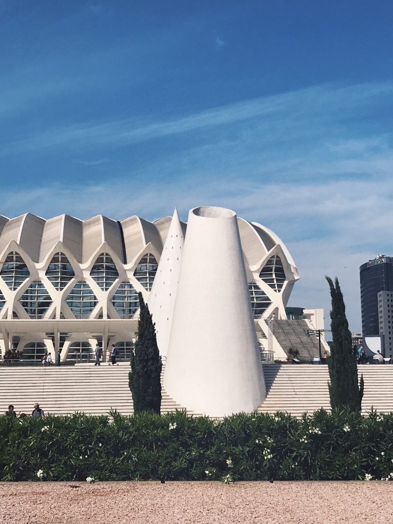 The City of Arts and Sciences in Valencia by Santiago Calatrava