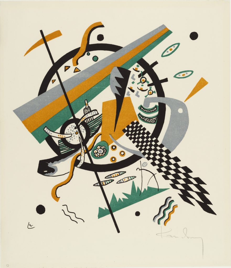 Wassily Kandinsky 'Kleine Welten IV' MFA Boston