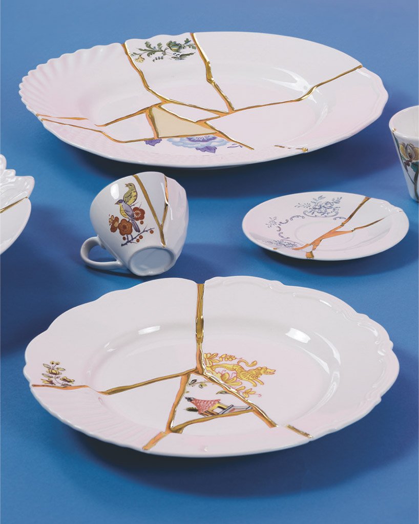 Kintsugi tableware collection by Marcantonio for Seletti