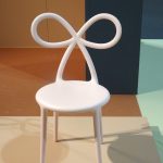 The Ribbon chair by Nika Zupanc for Queeboo