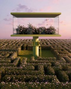 green installations at Milan Design Week 2022